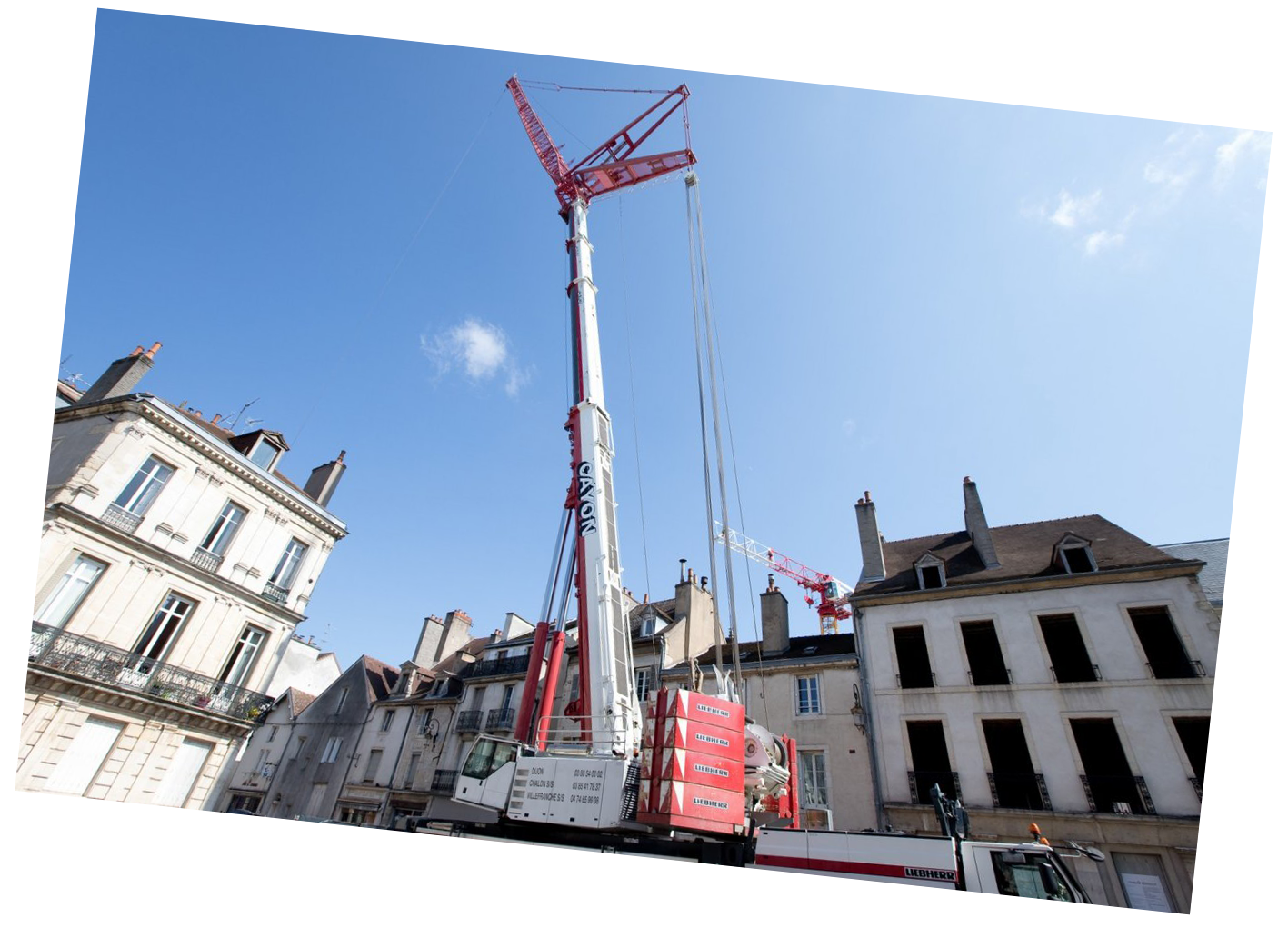 Travaux de levage