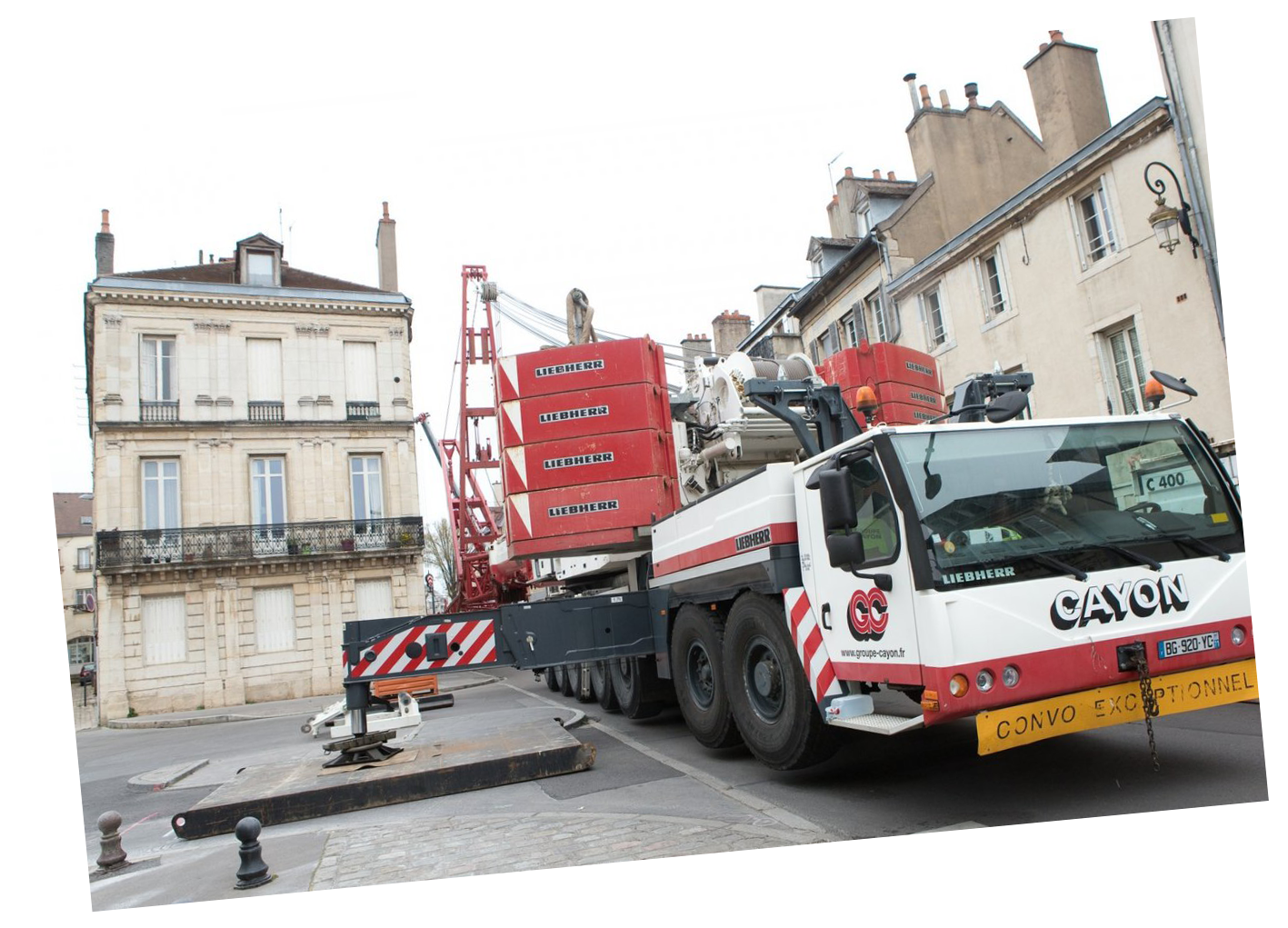 Travaux de levage
