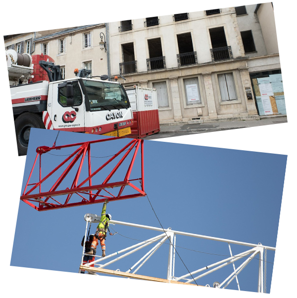 Travaux de levage